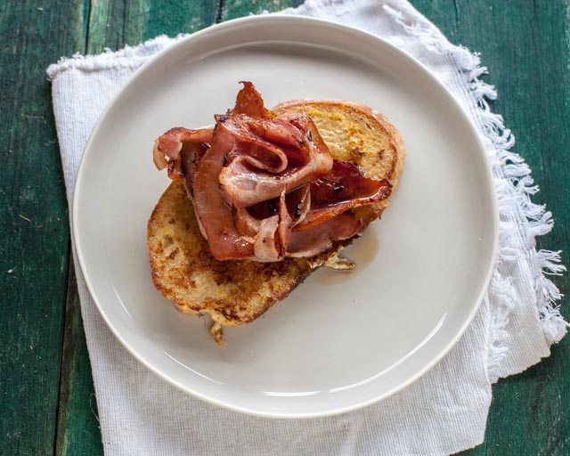 French toast with bacon (1 of 1)