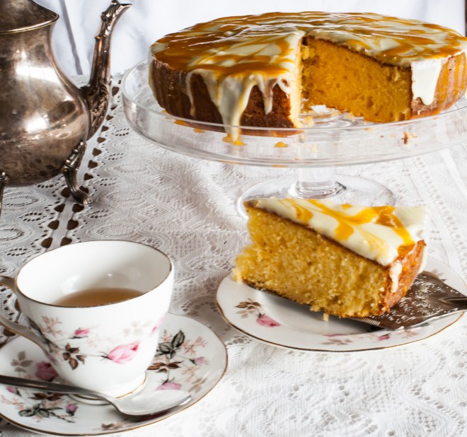 apricot and white chocolate cake