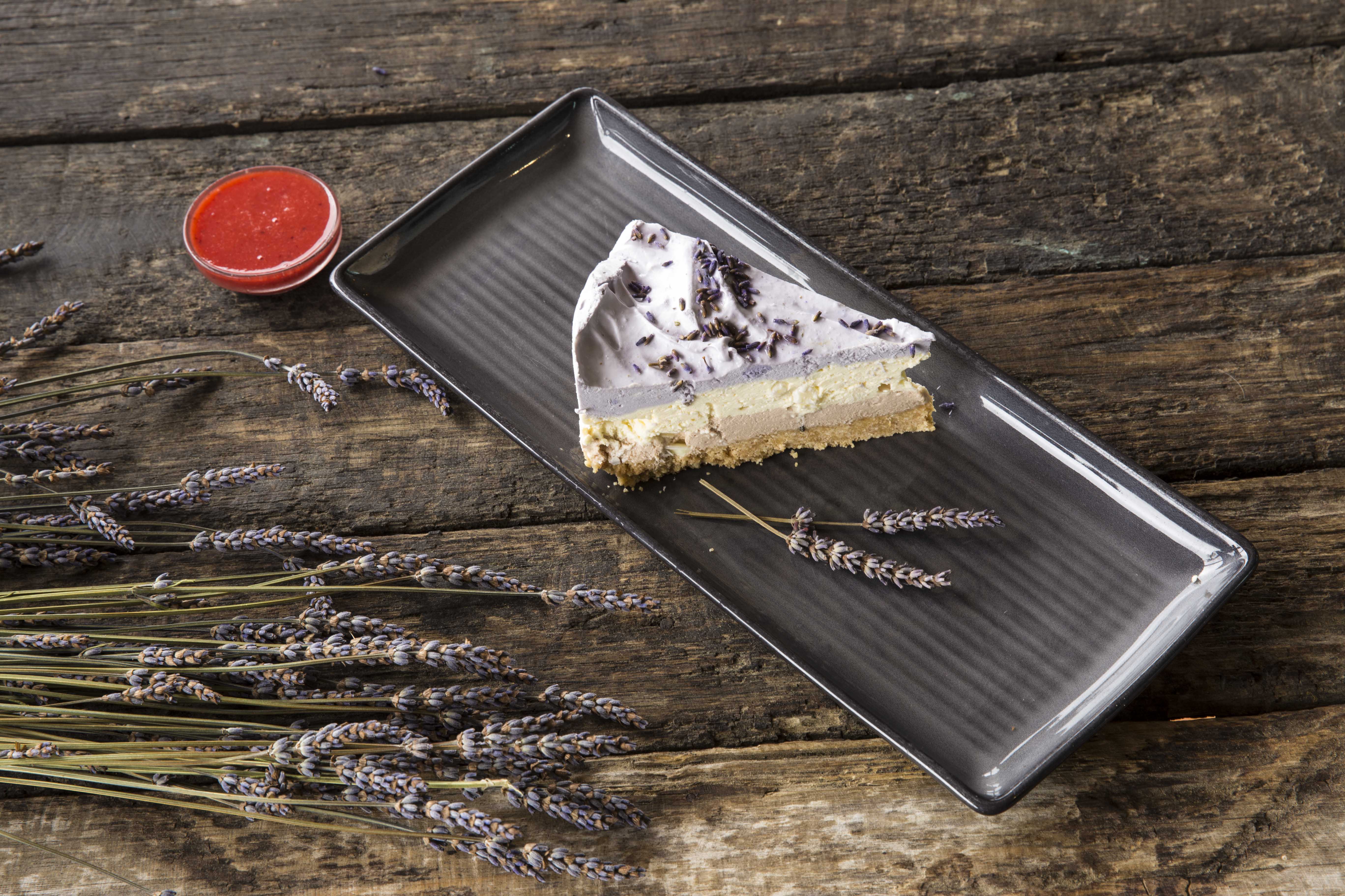 layered-lavender-cheesecake