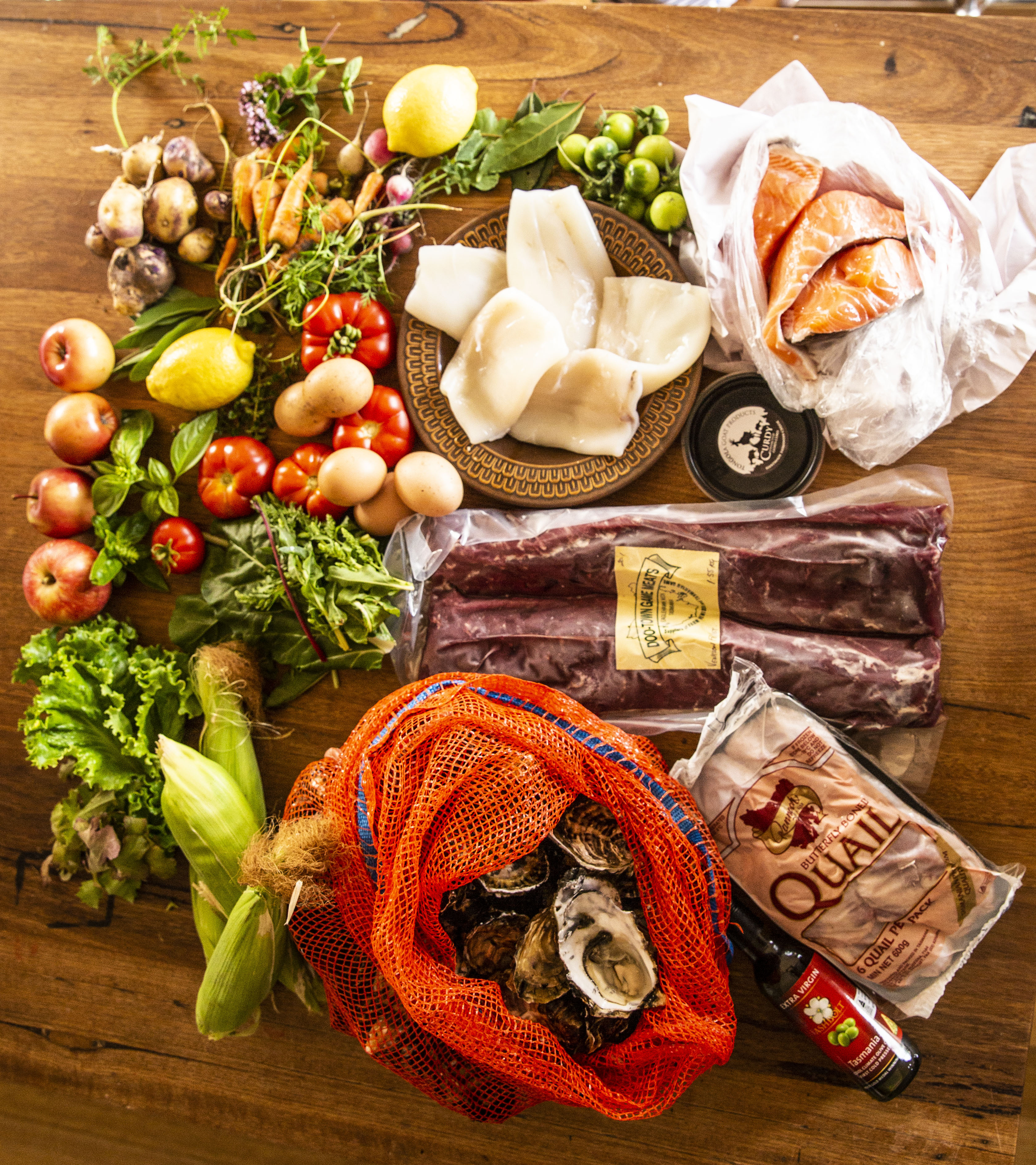 Tasman Peninsula produce